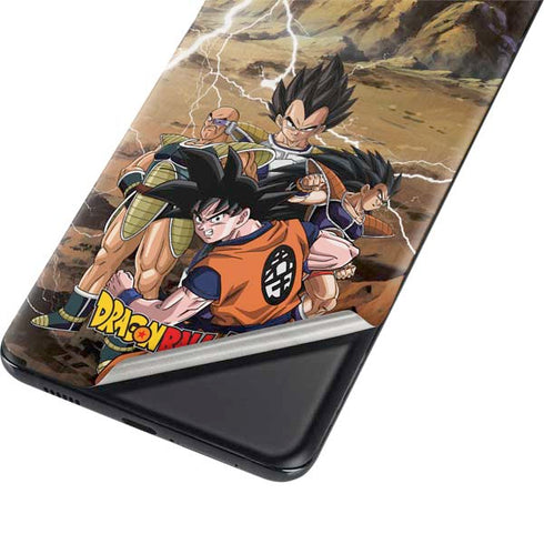 Dragon Ball Z Goku Versus Saiyans Galaxy S21 Plus 5G Skin